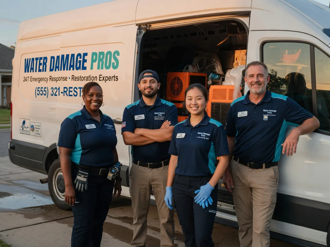 Water Damage Restoration company in Onalaska, TX